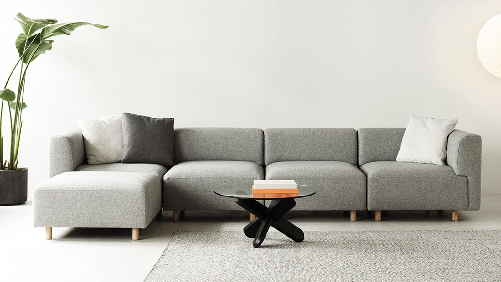 Copenhagen grey on sale corner sofa