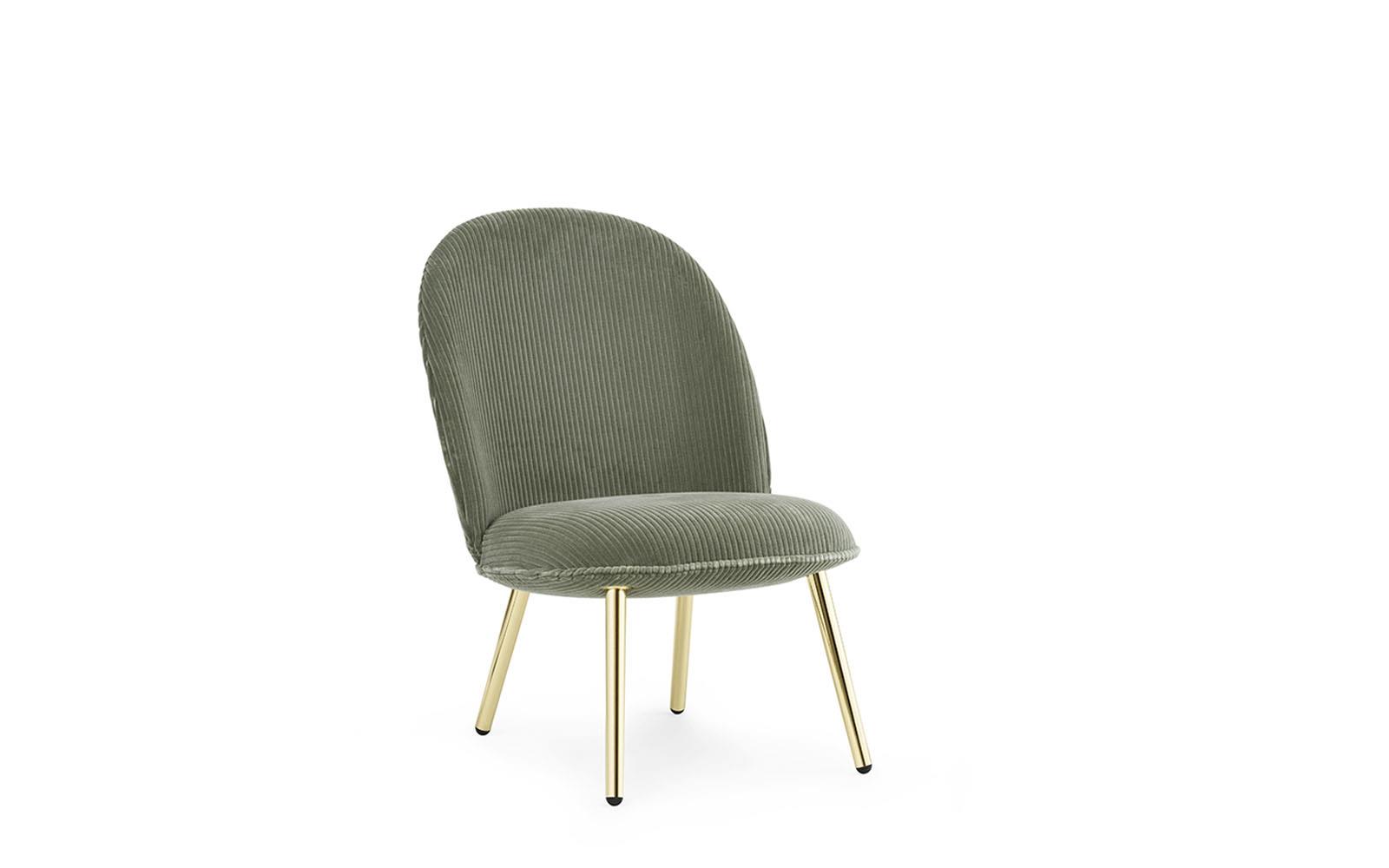 Ace Lounge Chair Brass Cord Uno