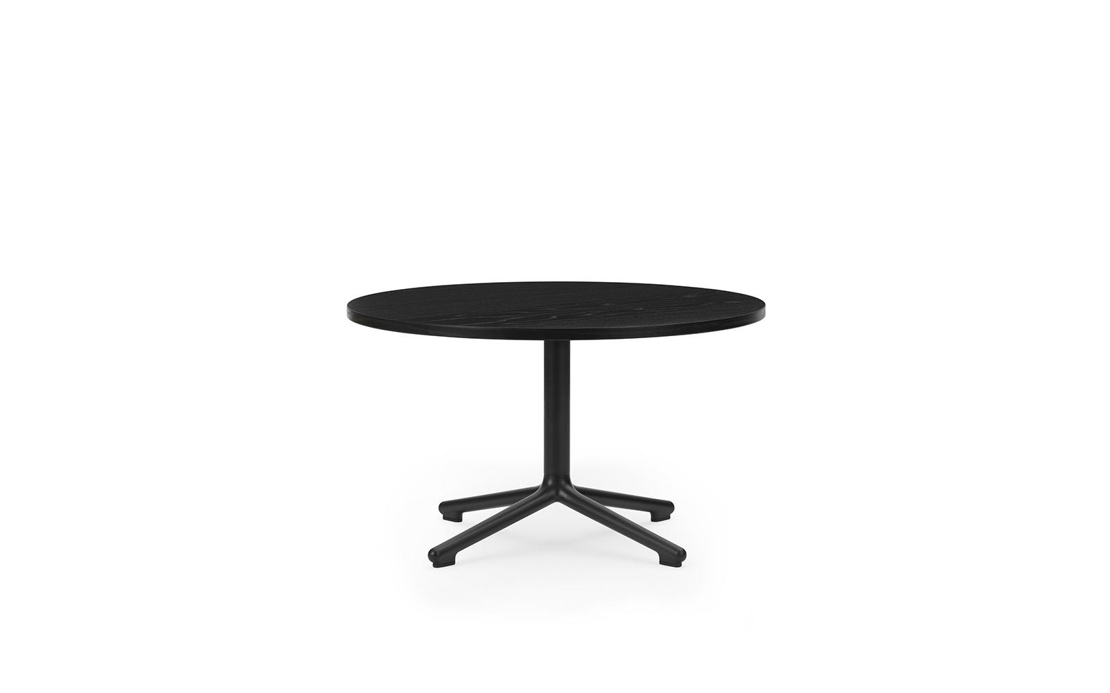 Lunar Coffee Table H40 70 cm Black Alu1