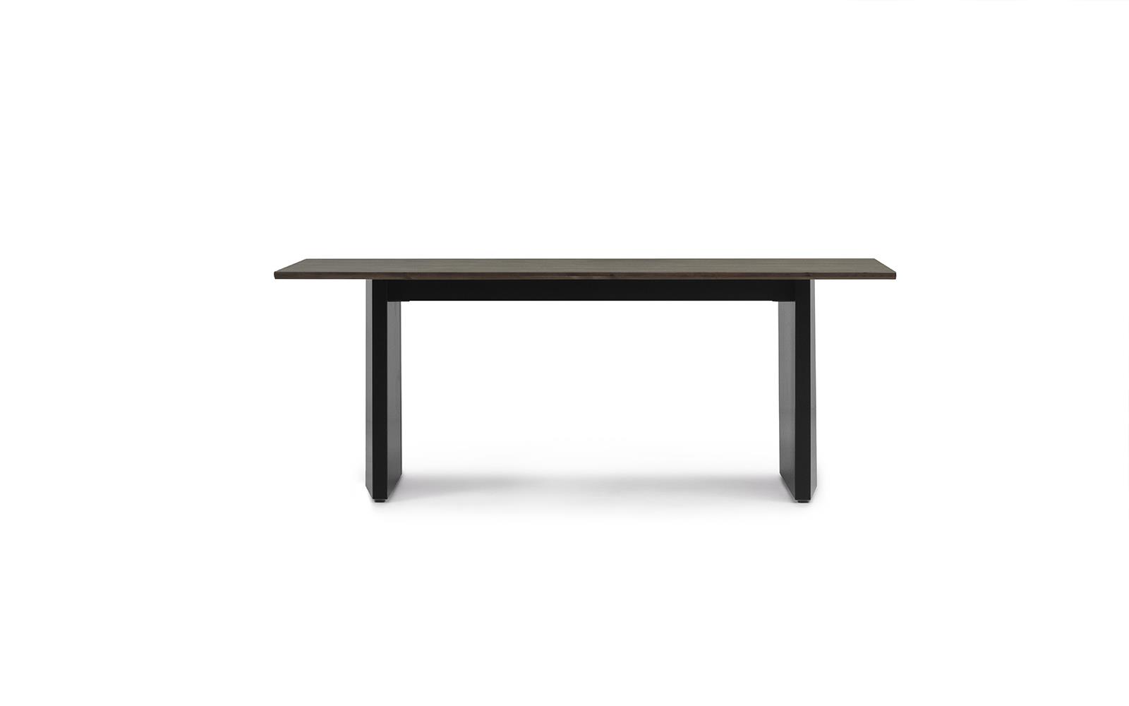 Panel Table 90 x 200 cm Black1