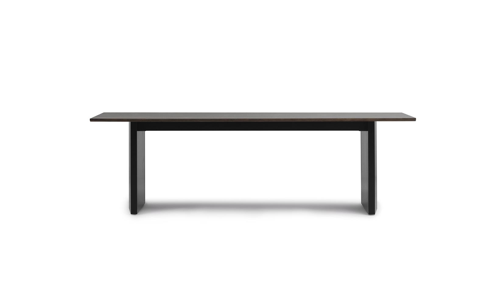 Panel Table 90 x 250 cm Black1