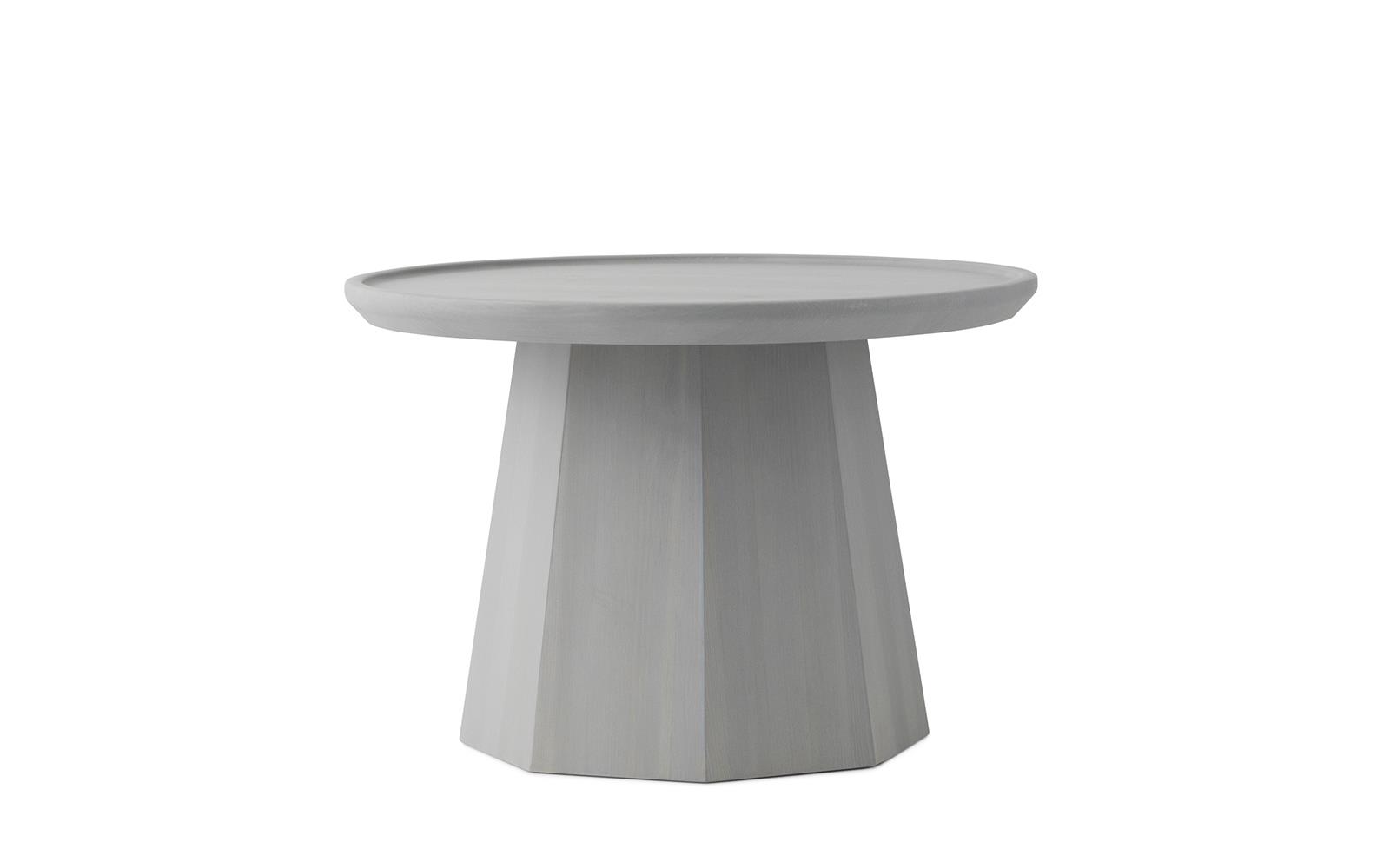 Hallo botsing raket Large Pine Table | A light grey coffee table