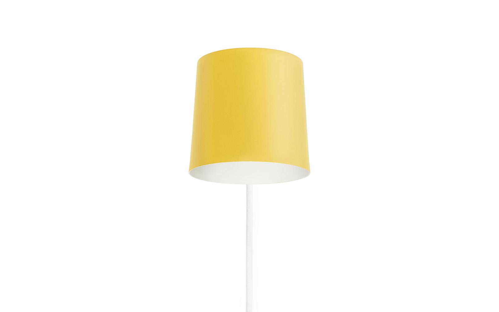 yellow wall light